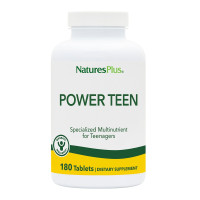 Мультивитамины для Подростков, Источник Жизни, Power Teen, Natures Plus, 180 таблеток