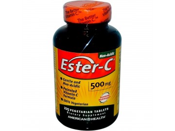 Естер-С, Вітамін С, Ester-C, American Health, 500 мг, 225 таблеток