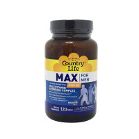 Мультивитамины и минералы для мужчин без железа, Max for Men Iron Free, Country Life, 120 таблеток