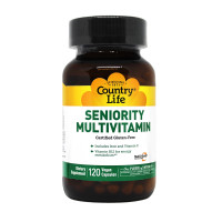 Мультивітаміни для Літніх Людей, Country Life, 120 гелевих капсул