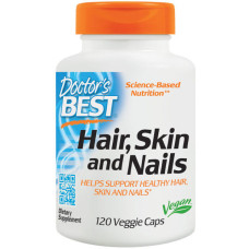 Комплекс для Волосся, Шкіри та Нігтів, Doctor's Best, 120 гелевих капсул