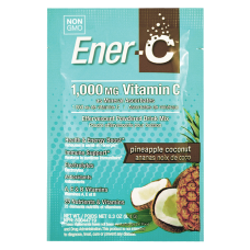Вітамінний Напій для Підвищення імунітету, Смак ананаса і кокоса, Vitamin C, Ener-C, 1 пакетик