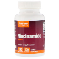 Ниацинамид (B3) 250 мг, Jarrow Formulas, 100 капсул