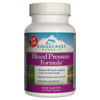Комплекс для Нормализации Кровяного Давления, RidgeCrest Herbals, 120 гелевых капсул