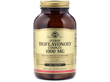 Цитрусові Біофлавоноїди, Citrus Bioflavonoids Complex, 1000 мг, 100 таблеток