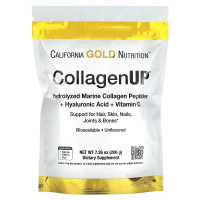 Коллаген Пептиды UP без ароматизаторов, Collagen, California Gold Nutrition, 7,26 унц. (206 г)