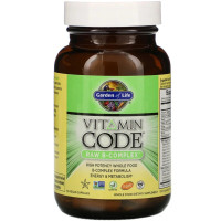 Сырые витамины группы B, RAW B-Complex, Garden of Life, 60 вегетарианских капсул