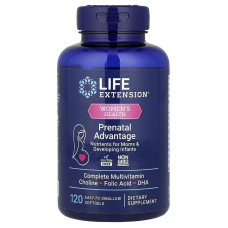 Мультивітамінний комплекс для вагітних, Prenatal Advantage, Life Extension, 120 гелевих капсул