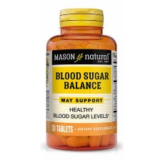 Баланс цукру в крови, Blood Sugar Balance, Mason Natural, 30 таблеток