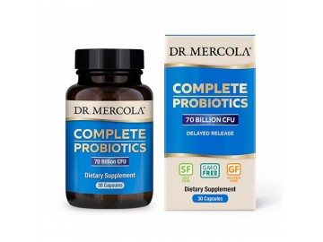 Комплекс Пробіотиків, Complete Probiotics 70 Billion, Dr. Mercola, 30 капсул