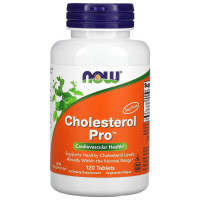 Комплекс для снижения холестерина, Cholesterol Pro, Now Foods, 120 таблеток