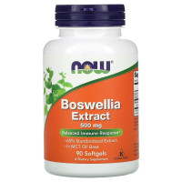 Босвелія Экстракт, Boswellia Extract, Now Foods, 90 Гелевых Капсул