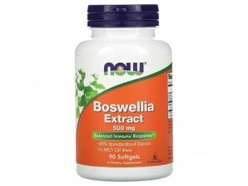 Босвелія Екстракт, Boswellia Extract, Now Foods, 90 Гелевих Капсул