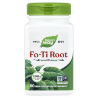 Горець багатоквітковий, Fo-Ti Root, Nature's Way, 100 веганських капсул