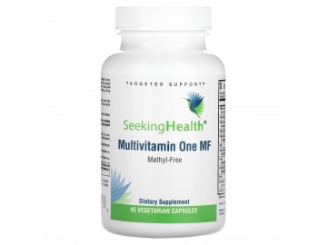 Мультивітаміни без метилу, Multivitamin One MF, Seeking Health, 45 вегетаріанських капсул