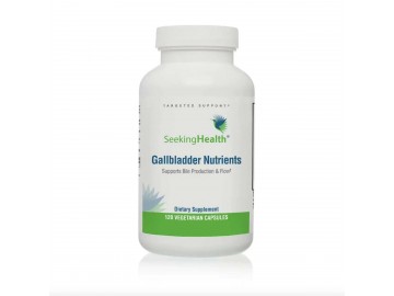 Поживні речовини для жовчного міхура, Gallbladder Nutrients, Supports Bile Production & Flow, Seeking Health, 120 вегетаріанських капсул