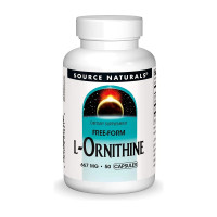Орнитин, 667 мг, L-Орнитин, Source Naturals, 50 капсул