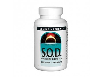 СОД Ферменти 235 мг, SOD, Source Naturals, 180 таблеток