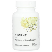 Защита от стресса и контроль аппетита, Поддержка желания и стресса, Thorne Research, 60 капсул