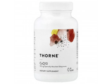 Коензим Q10, 100 мг, CoQ10, Thorne Research, 60 гелевих капсул
