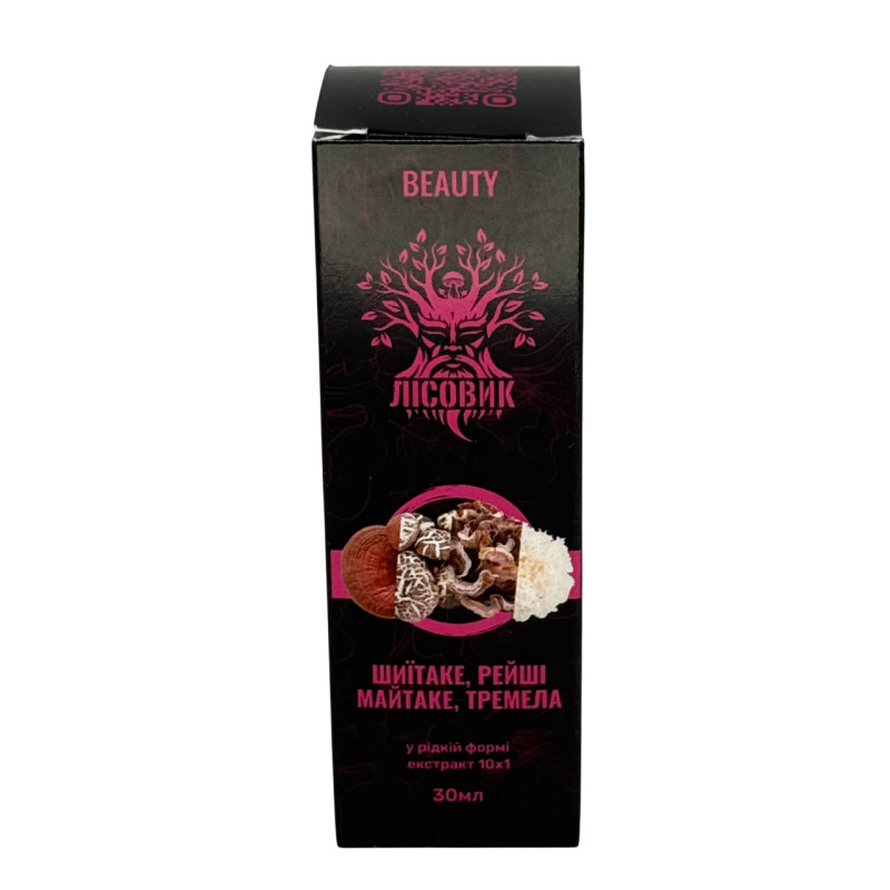Комплекс рідких екстрактів BEAUTY для шкіри, волосся та нігтів, "Лісовик", 30 мл