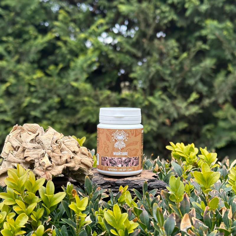 Гриб Майтаке, "Лісовик", 60 таблеток по 0.4 г