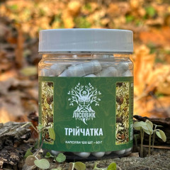 Тройчатка антипаразитарная, "Лесовик", 120 капсул по 0,5 г