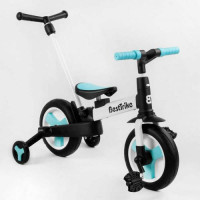 Велосипед-трансформер "Best Trike" (колеса PU 10'', батьківська ручка, знімні педалі)