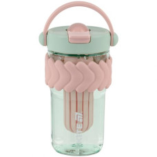 Стакан для води, 700 мл, м'ятно-рожевий
