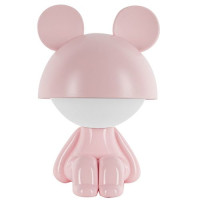 Світильник-нічник LED з акумулятором Cute Mouse, рожевий