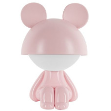 Светильник-ночник LED с аккумулятором Cute Mouse, розовый