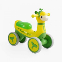 Велобіг JOY 4-х колісний колеса PU, рама пластик, УКРАЇНСЬКЕ ОЗВУЧУВАННЯ та підсвічування, в коробці