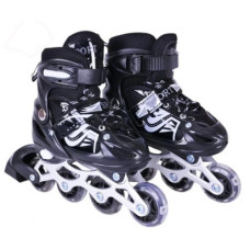 Роликові ковзан розмір S (30-33) колеса PVC (ЧОРНІ)