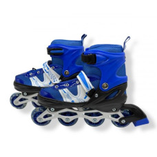 Ролики колеса PVC размер L (38-41) в сумке (СИНИЕ)