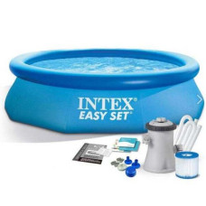 Intex Басейн наливний, фільтр-насос, розміром 305х76см, обсяг: 3854л, вага: 11кг