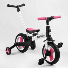 Велосипед-трансформер Best Trike 55475 (1) колеса PU 10’’, батьківська ручка, знімні педали,в пакеті