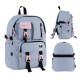 Рюкзак GoPack Education Teens 2500L сірий