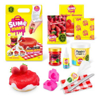 Игровой набор со слаймами SLIME MART серии "Shopping Bag" - КЛУБНИЧНЫЙ ЧИЗКЕЙК
