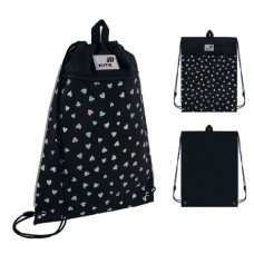 Сумка для взуття Kite 601M Black&Silver