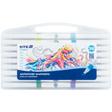Маркеры акриловые Jumbo, 36шт Kite Creative