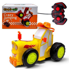 Трактор танцюючий на радіокеруванні "Crazy Car", ЖОВТИЙ