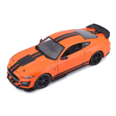 Автомодель в масштабе 1:24 - 2020 Ford Mustang Shelby GT500 оранжевый