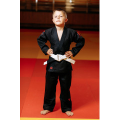 Кімоно для джиу - джитсу чорне, TM "Kintayo", 150 зріст, щільність 350 гр/м.кв.