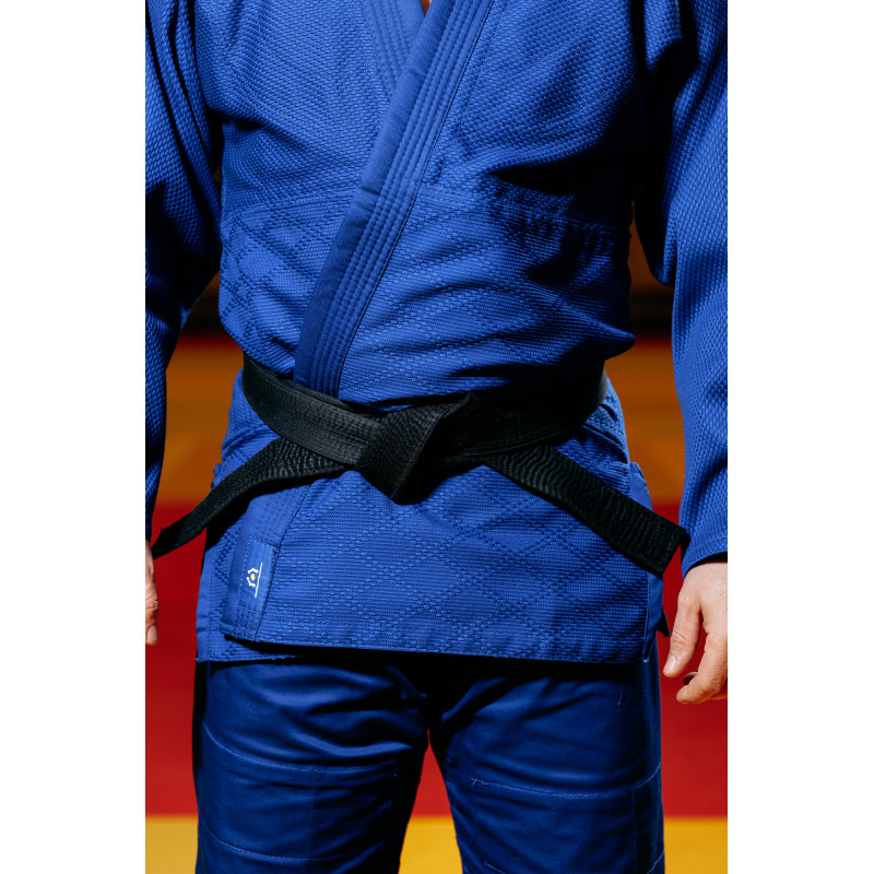 Синє кімоно для хлопців/чоловіків, дзюдо, TM BUDOGI серія ADVANCED, зріст 140 см, щільність 500 гр/м.кв.