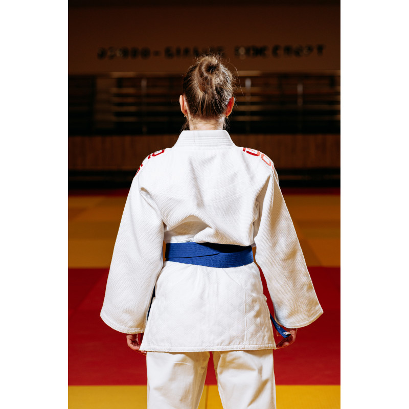 Біле кімоно для дівчат/жінок, дзюдо, TM BUDOGI серія PRO, зріст 160 см, щільність 650 гр/м.кв.