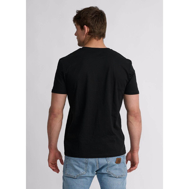 Чорна футболка IPPON GEAR CLAIM з логотипом, Розмір 2XL, 100% органічна бавовна