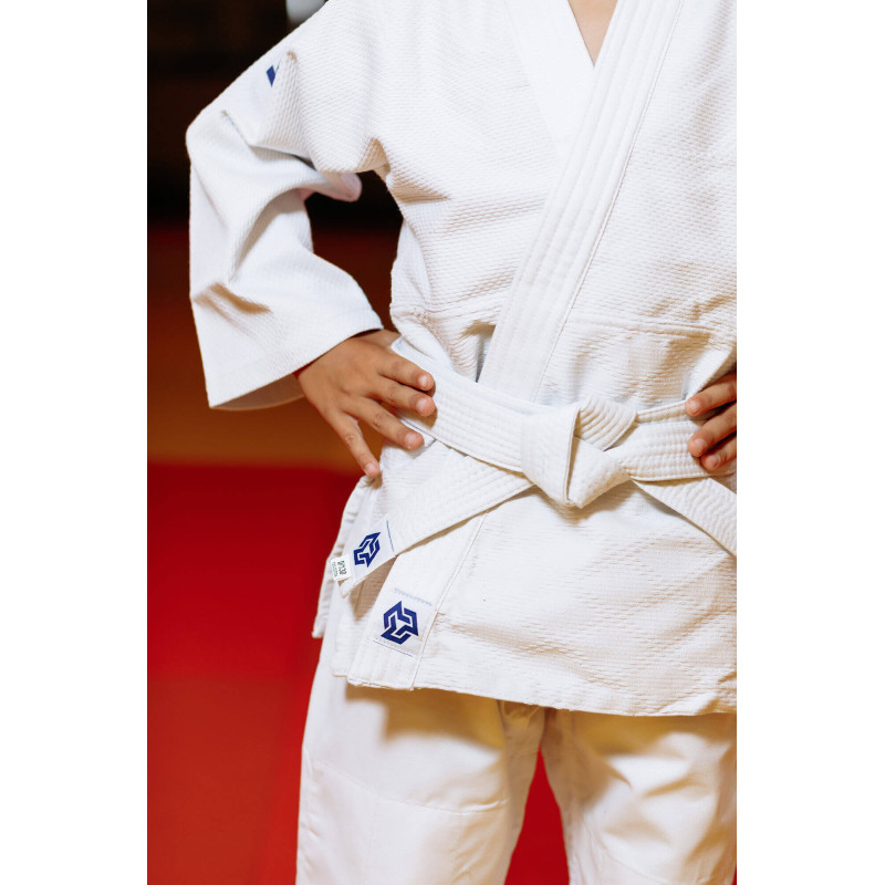 Кімоно для дзюдо біле, TM "Kintayo" Koka, 150 зріст, щільність 350 гр/м.кв.