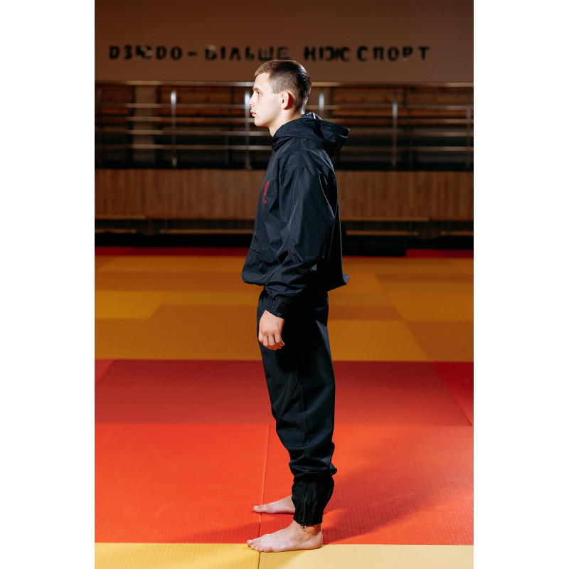 Спортивний костюм-сауна в чорному кольорі TM "Kintayo" розмір М.