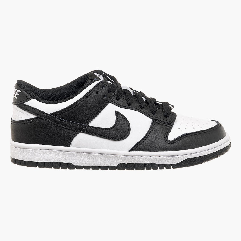 Кросівки жіночі Nike Dunk Low Retro White Black (Gs) (CW1590-100)