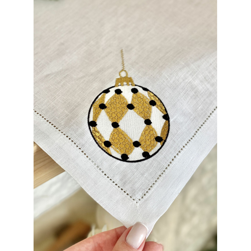 Серветка з вишивкою MAGIC BALLS